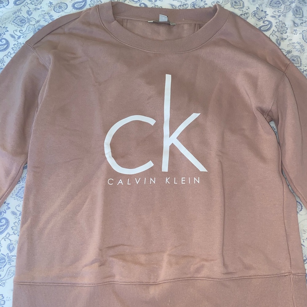 Dusty Rose Calvin Klein Crewneck